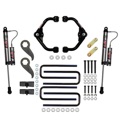 20-23 Chevy/GMC 2500HD,3500HD 3-3.5in Suspension Lift Kit with ADX 2.0 Remote Reservoir Shocks - Skyjacker