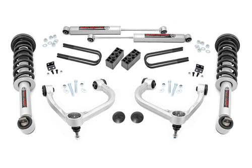21-24 Ford F150 4WD Forged UCA N3 Struts 3in Lift Kit 