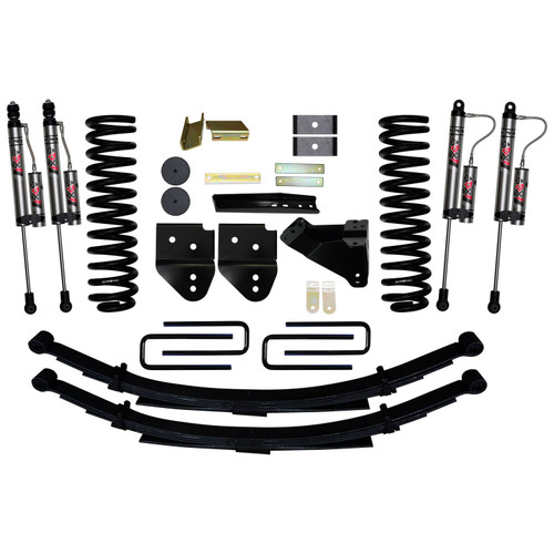 11-16 Ford F250 4WD Gas 4 in. Suspension Lift System With ADX 2.0 Remote Reservoir Monotube Shocks - Skyjacker