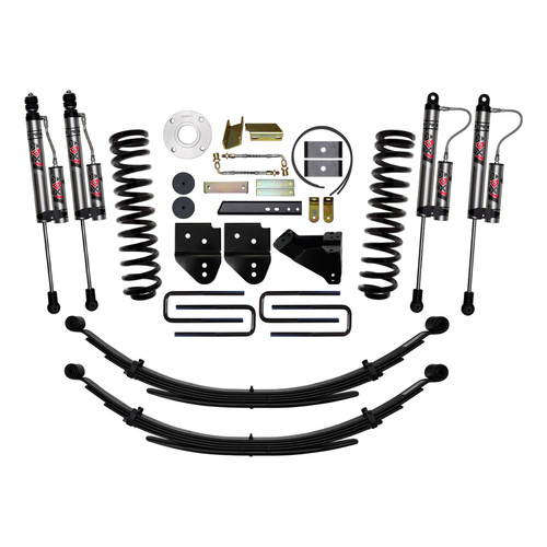 11-16 Ford F250 4WD Diesel 6 in. Suspension Lift System With 4Link Conversion & ADX 2.0 Remote Reservoir Monotube Shocks - Skyjacker