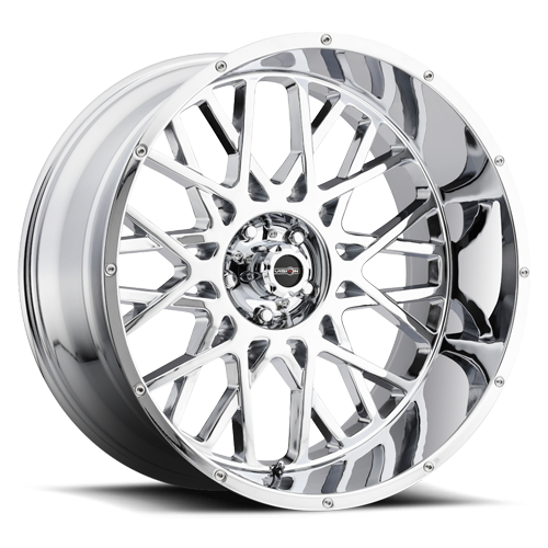 20x10 6x5.5 4.5BS Rocker Chrome - Vision Wheel