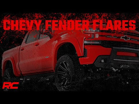 SF1 Fender Flares Chevy Silverado 1500 2WD/4WD (2019-2022)