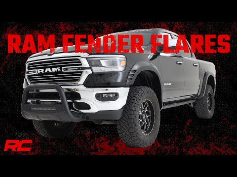 SF1 Fender Flares  Black Ram 1500 2WD/4WD (2019-2023) F-D319201-PXJ