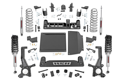 22-25 Toytoa Tundra 4WD Rear Coil N3 Strut 6in Lift Kit 