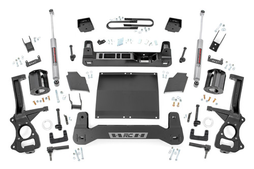6" Lift Kit Mono Leaf Rear Diesel Chevy Silverado 1500 (22-23) 21630D