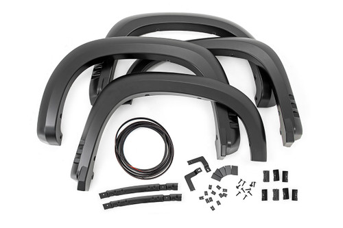 SF1 Fender Flares Chevy Silverado 1500 2WD/4WD (2019-2022) Silver
