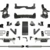 20-23 Chevy/GMC 3500HD 4WD 4" Lift Kit Frt Dirt Logic 2.25 Resi & Rear Dirt Logic 2.25 Shocks - Fabtech 