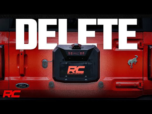 Spare Tire Carrier Delete Kit Ford Bronco 4WD (2021-2023) Spare Tire Carrier Delete Kit Ford Bronco 4WD (2021-2023)