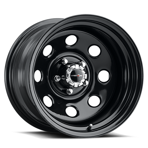 17X8 5X5.5 (5X139.7) 4BS Gls Blk Soft 8 - Vision Wheel 17X8 5X5.5 (5X139.7) 4BS Gls Blk Soft 8 - Vision Wheel