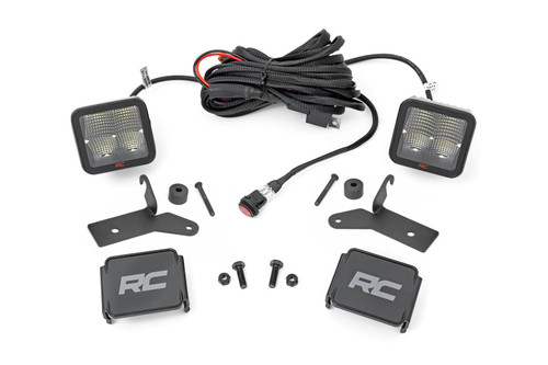 18-23 Jeep JT, 4XE, JL Led Light Hinge Mnt Spect5rum Pair 