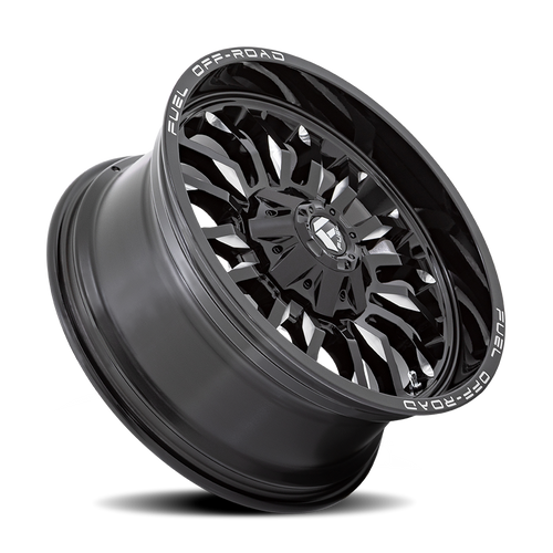 20x9 8x170 5.04BS Gls Blk Milled D795 Arc 20x9 8x170 5.04BS Gls Blk Milled D795 Arc