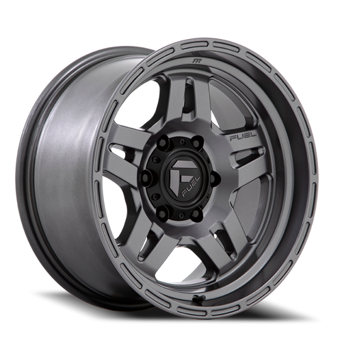 18x9 6x135 5.04BS Matte Gunmetal D801 Oxide