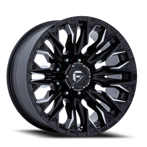20x9 8x170 5.04BS Gls Blk Milled D803 Flame