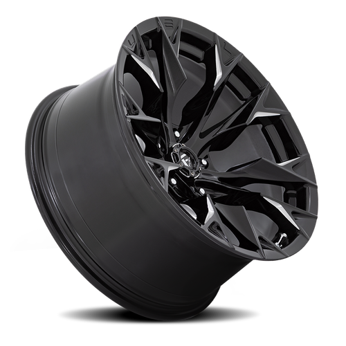 22x12 5x127 4.77BS Gls Blk Milled D803 Flame