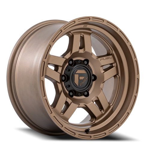 17x8.5 6x5.5 4.36BS Matte Bronze D800 Oxide