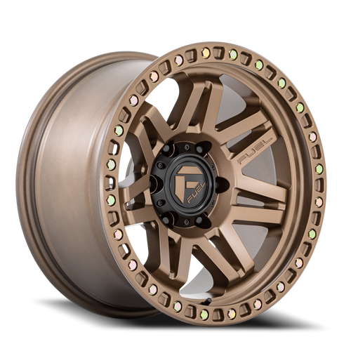 17x9 5x127 4.53BS Full Matte Bronze D811 Syndicate