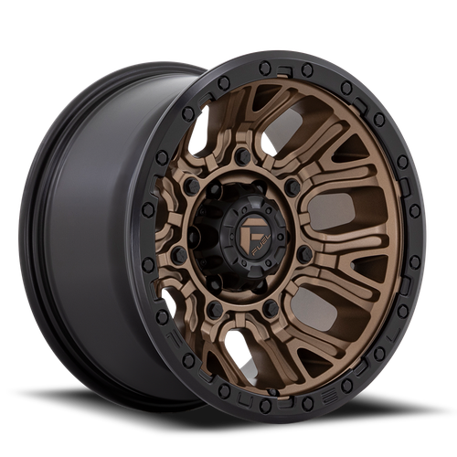 20x10 8x180 4.79BS Matte Bronze W/Blk Ring D826 Traction