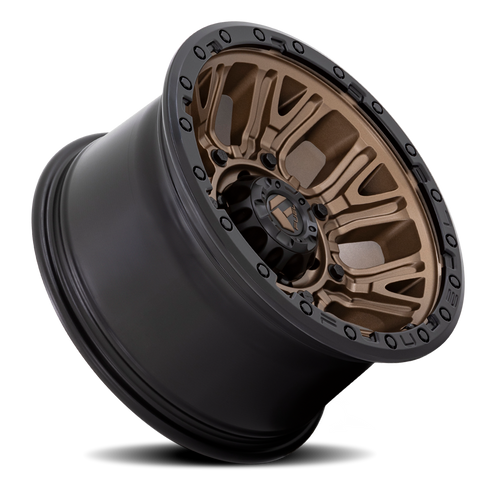 20x9 6x135 5.04BS Matte Bronze W/Blk Ring D826 Traction