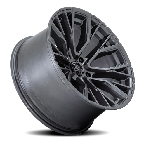 20x10 5x127 4.79BS Matte Gunmetal D848 Rebar