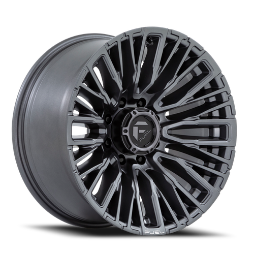 20x10 8x165.1 4.79BS Matte Gunmetal D848 Rebar