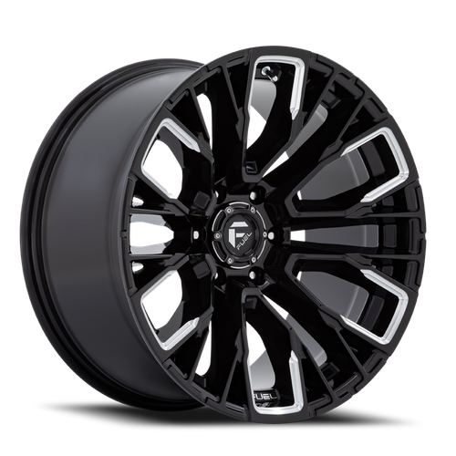 20x10 6x135 4.79BS Gls Blk Milled D849 Rebar