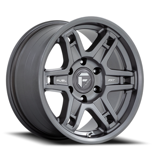 17x9 5x139.7 3.5BS Matte Gunmetal D838 Slayer
