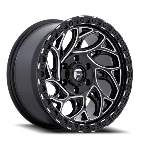 15x8 6x5.5 3.75BS Gls Blk Milled D840 Runner Or