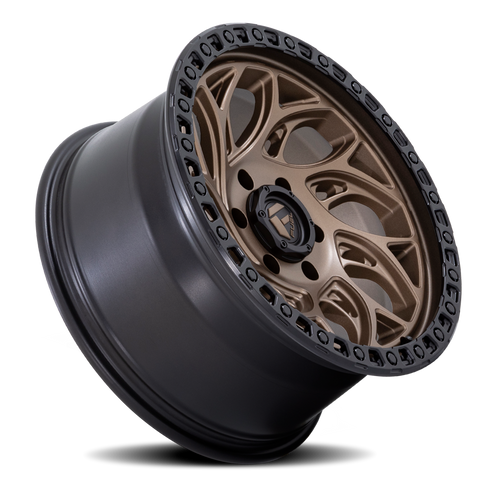 18x9 5x150 4.53BS Bronze W/Blk Ring D841 Runner Or 18x9 5x150 4.53BS Bronze W/Blk Ring D841 Runner Or