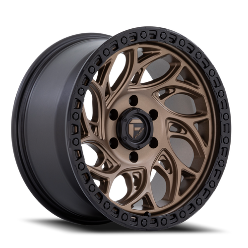 18x9 5x127 5.04BS Bronze W/Blk Ring D841 Runner Or