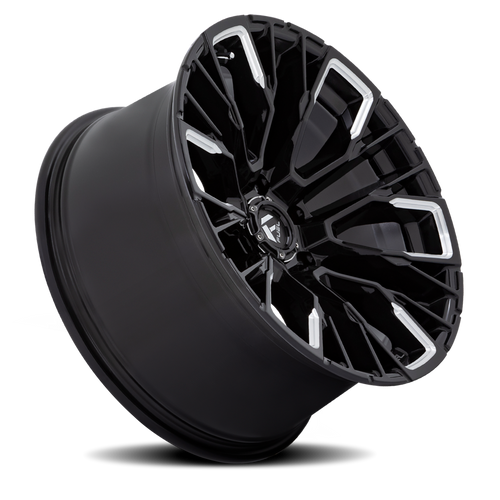 20x9 6x5.5 5.79BS Gls Blk Milled D849 Rebar