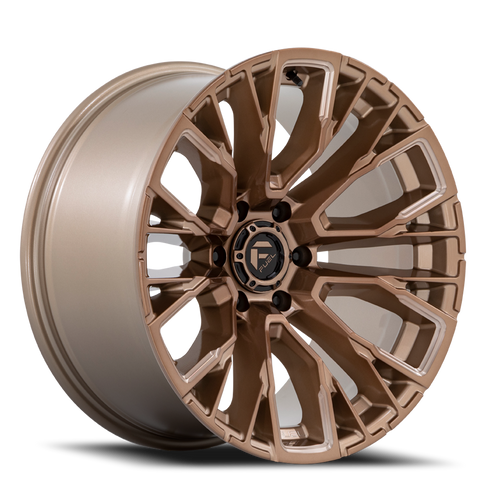 17x9 6x5.5 5.04BS Plat Bronze Milled D850 Rebar