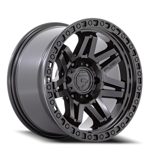 17x9 5x127 5.04BS Blkout D810 Syndicate
