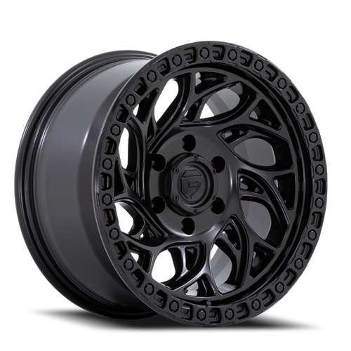 17x9 6x120 5.04BS Blkout D852 Runner Or