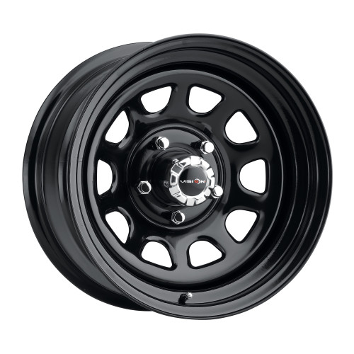 15X10 6X5.5  3.75 BS TYPE 51 BLACK - PRO COMP STEEL WHEELS