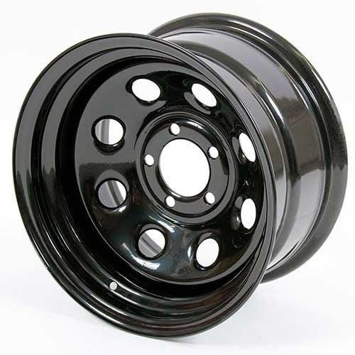 15X10 5X4.5 3.75BS TYPE 97 GLOSS BLACK - PRO COMP STEEL WHEELS