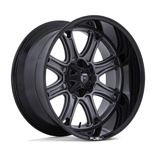 Fuel FC853 Darkstar 20x9 8x6.5 M-GNMTL BLK-LP 1MM