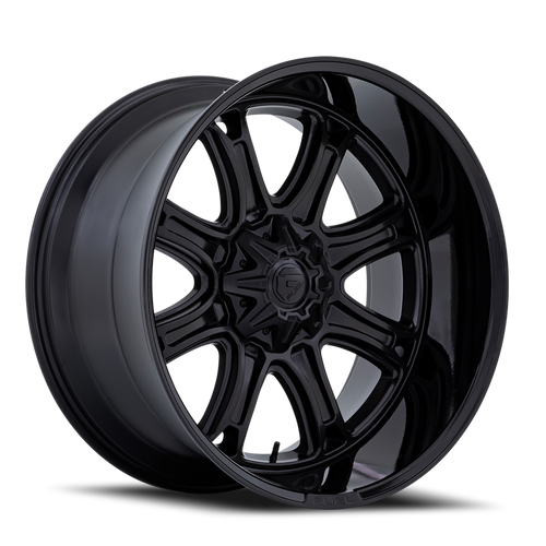 Fuel FC853 Darkstar 20x9 8x6.5 M-BLK G-BLK-LP 1MM