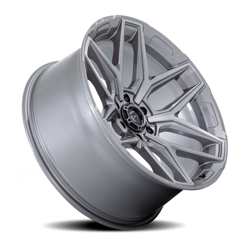 Fuel 1PC FLUX 18X9 6X5.5 1mm SILVER | NTW Online