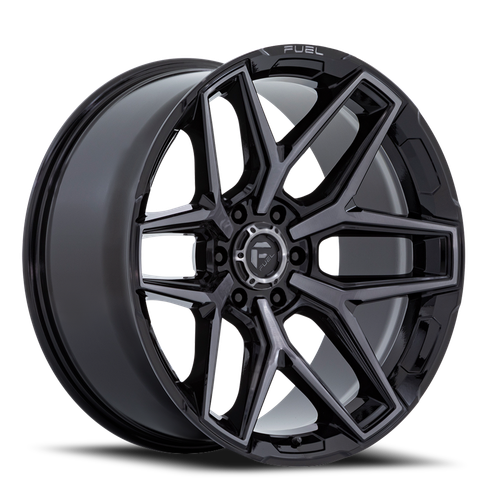 Fuel FC854 Flux 18x9 6x5.5 G-BLK GTCC 20MM