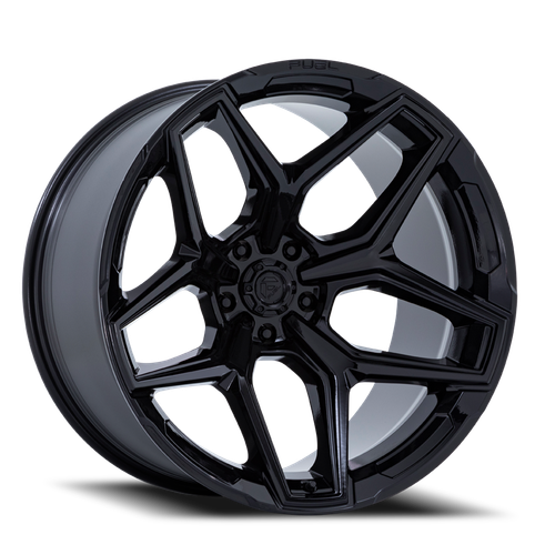 Fuel FC854 Flux 17x9 6x5.5 G-BLK 1MM
