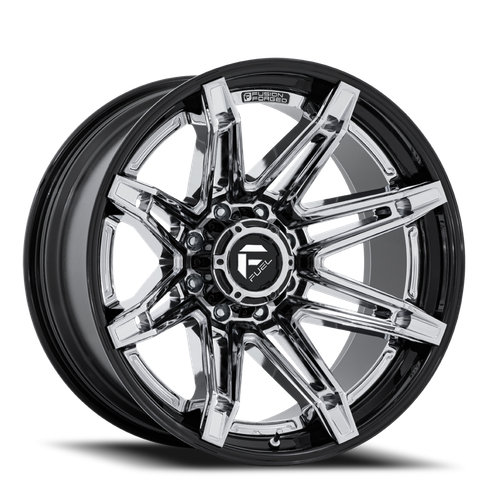 Fuel FC401 Brawl Forged 22x10 8x170 CHR G-BLK -18MM