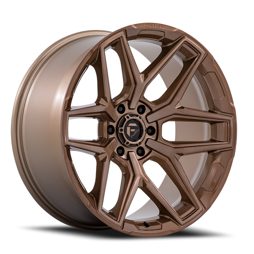Fuel FC854 Flux 17x9 5x5.0 PLT-BRZ -12MM