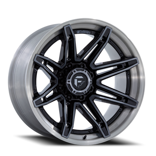 Fuel FC401 Brawl Forged 24x12 8x6.5 G-BLK BRDT -44MM