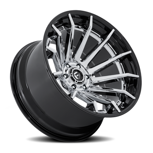 FC403 Burn 20x10 5x5 -18mm Chrome Black Lip