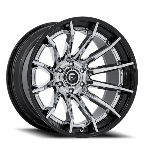 FC403 Burn 20x10 6x5.5 -18mm Chrome Black Lip
