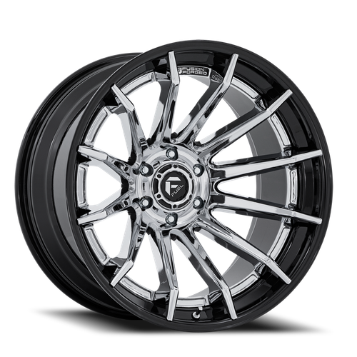 FC403 Burn 22x10 5x5 -18mm Chrome Black Lip