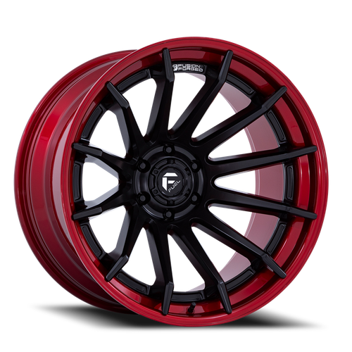 FC403 Burn 22x10 5x5 -18mm Black/Red