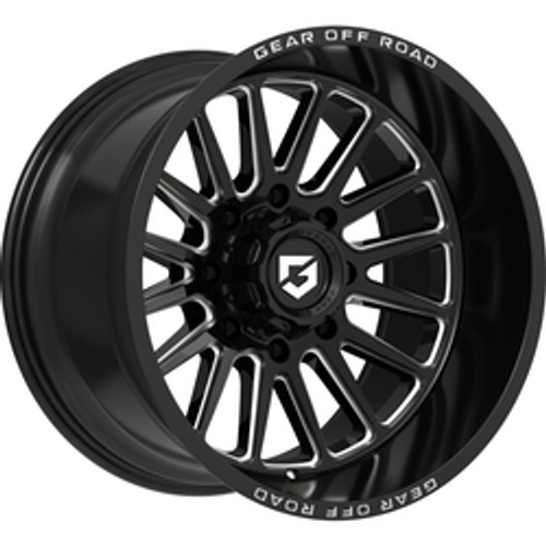 20x9 8x180 5.71BS 764 Leverage Black/Milled