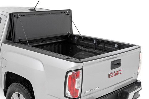 15-24 Chevy/GMC Canyon, Colorado 5ft Bed Hard Tri-Fold Flip Up Bed Cover 15-24 Chevy/GMC Canyon, Colorado 5ft Bed Hard Tri-Fold Flip Up Bed Cover