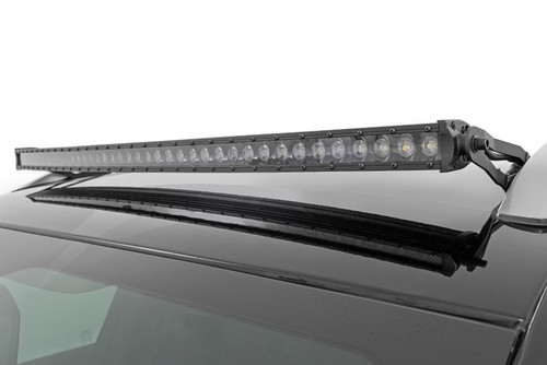 14-23 Jeep KL 40in Black Single Row Roof Mount LED Light Kit - Rough Country 